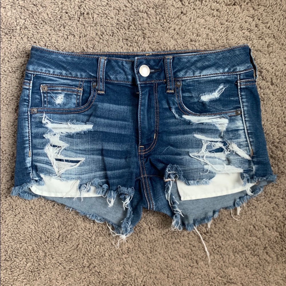 American Eagle Stretch Jean Shorts